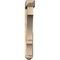 Ekena Millwork Balboa Arts and Crafts Rough Sawn Bracket w/ Offset Brace, Douglas Fir, 6"W x 34"D x 42"H BKT0604X34X42BOA03RDF - alternate 2